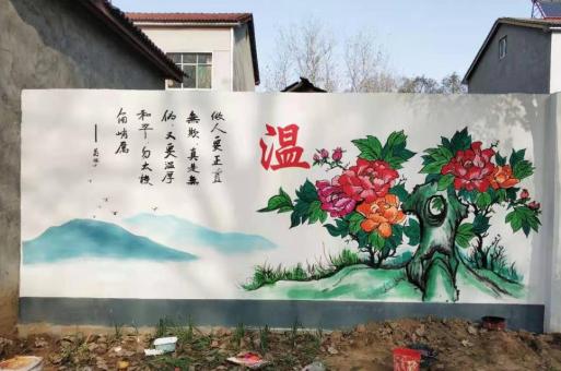 王屋关于墙体彩绘制作时应该了解的一些问题
