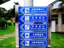 王屋标识导向系统设计需要掌握的四大元素