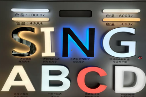 王屋发光字的寿命