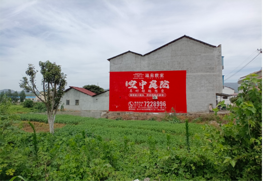 王屋做墙体广告的意义