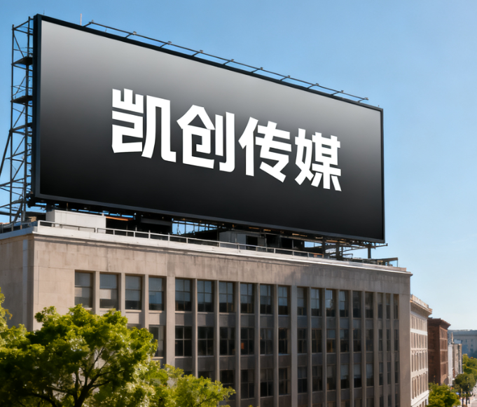 王屋户外广告牌的设计与制作