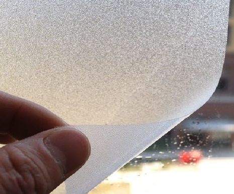 王屋玻璃门外面粘广告用什么材料好？