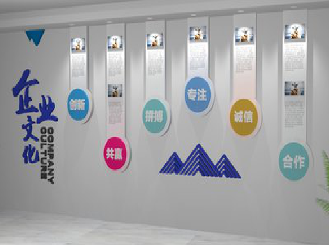 王屋企业文化墙需要传递什么办公文化？