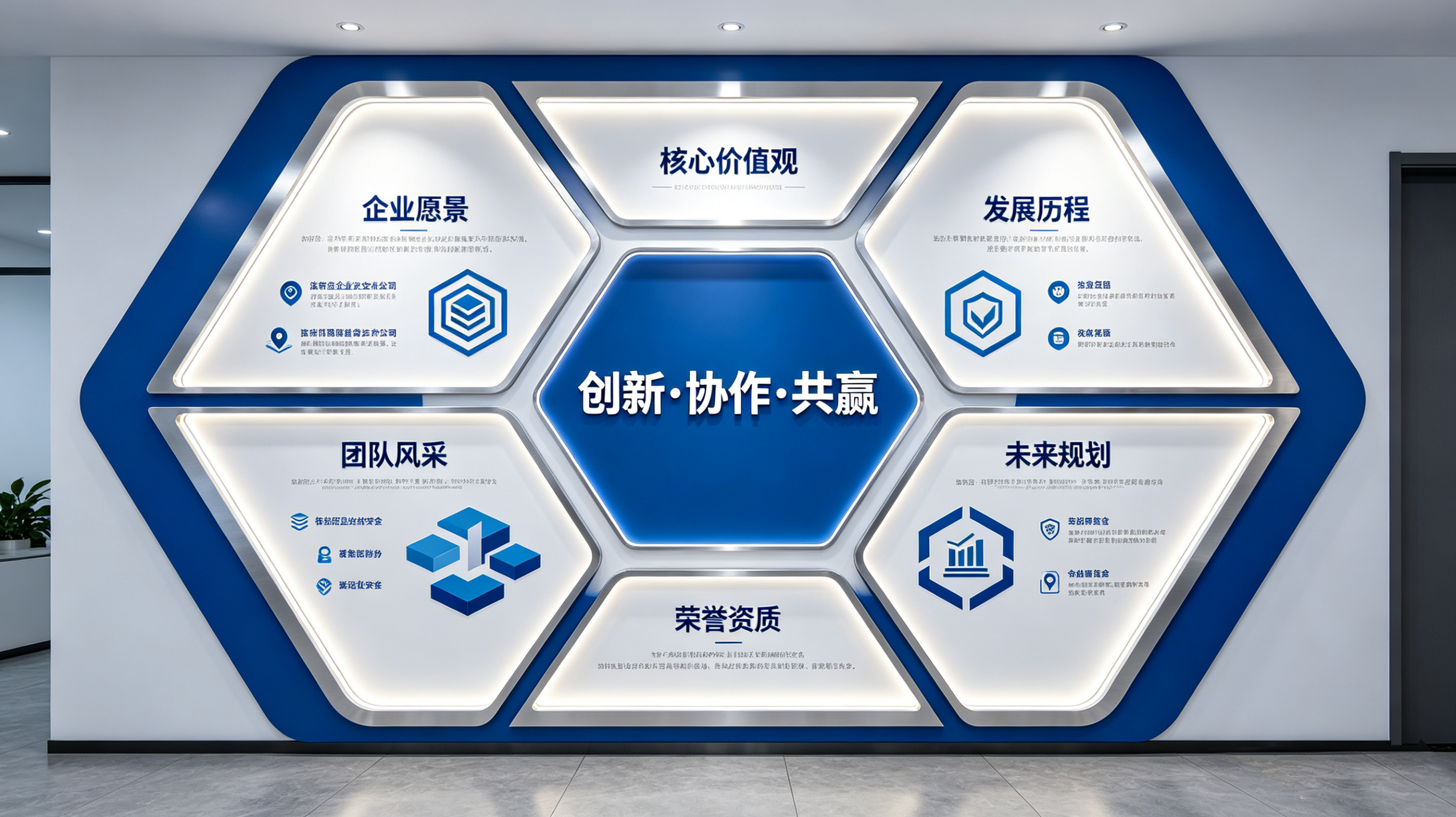 王屋企业文化墙六边形避坑指南（新手常犯5个错误）